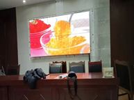 饶河三星液晶拼接屏安装案例展示46寸2x3